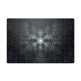 Пазл магнитный 126 элементов с принтом Illusion в Тюмени, полимерный материал с магнитным слоем | 126 деталей, размер изделия —  180*270 мм | abstraction | colorful | illusion | pattern | stereo | абстракция | иллюзия | разноцветный | стерео | узор