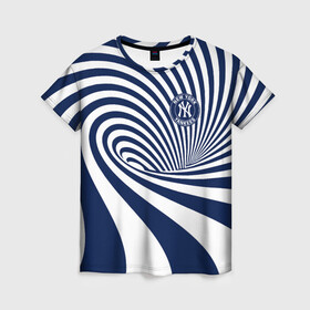 Женская футболка 3D с принтом New York Yankees в Тюмени, 100% полиэфир ( синтетическое хлопкоподобное полотно) | прямой крой, круглый вырез горловины, длина до линии бедер | baseball | new york | sport | team | usa | yankees | бейсбол | нью йорк | спорт | сша