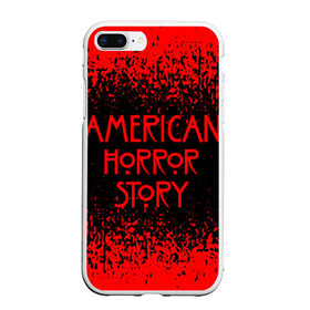 Чехол для iPhone 7Plus/8 Plus матовый с принтом American Horror Story. в Тюмени, Силикон | Область печати: задняя сторона чехла, без боковых панелей | 
