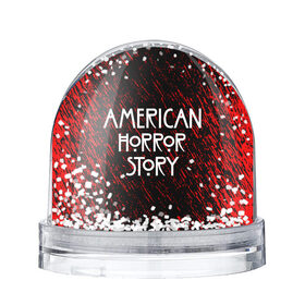 Снежный шар с принтом American Horror Story. в Тюмени, Пластик | Изображение внутри шара печатается на глянцевой фотобумаге с двух сторон | american horror story | netflix | американ хоррор стори | американская история ужасов | драма | загадочные события | кино | мини сериал | нетфликс | очень странные дела | сериалы | триллер | ужасы | фантастика