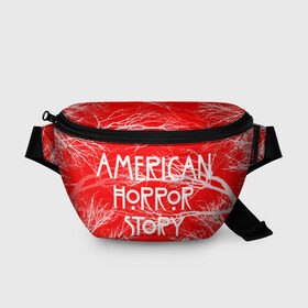 Поясная сумка 3D с принтом American Horror Story. в Тюмени, 100% полиэстер | плотная ткань, ремень с регулируемой длиной, внутри несколько карманов для мелочей, основное отделение и карман с обратной стороны сумки застегиваются на молнию | american horror story | netflix | американ хоррор стори | американская история ужасов | драма | загадочные события | кино | мини сериал | нетфликс | очень странные дела | сериалы | триллер | ужасы | фантастика