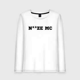 Женский лонгслив хлопок с принтом Noize MC. в Тюмени, 100% хлопок |  | hip hop | noize mc | rock | актеры | иван алексеев | известные личности | ноиз мс | нойз мс | нойзе мс | певцы | рок | российские музыканты | хип хоп