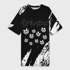 Платье-футболка 3D с принтом PYROKINESIS. в Тюмени,  |  | pyrokinesis | андрей пирокинезис | каждаябарбистерва | левый баттл | музыка | музыкант | пирокинезис | рэп | рэпер | хип хоп