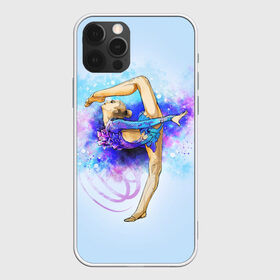 Чехол для iPhone 12 Pro Max с принтом Художественная гимнастика в Тюмени, Силикон |  | gymnastics | rhythmic gymnastics | гимнастика | спорт | художественная гимнастика