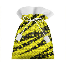 Подарочный 3D мешок с принтом GTA Online: Yellow Dog в Тюмени, 100% полиэстер | Размер: 29*39 см | auto | game | grand | gta | gta5 | los santos | rockstar | theft | гта | гта5 | игра | лос сантос | майкл | онлайн | рокстар | тревор | франклин