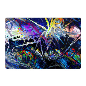 Магнитный плакат 3Х2 с принтом Gasoline stains abstraction в Тюмени, Полимерный материал с магнитным слоем | 6 деталей размером 9*9 см | abstract | art | color | digital | gasoline | gradient | stains | texture | абстракция | арт | бензин | градиент | разводы | текстуры | цветной | цифровой