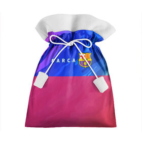 Подарочный 3D мешок с принтом BARCELONA / БАРСЕЛОНА в Тюмени, 100% полиэстер | Размер: 29*39 см | barca | barcelona | barsa | barselona | fcb | logo | messi | барса | барселона | знак | клуб | лого | логотип | логотипы | месси | символ | символы | футбол | футбольная | футбольный