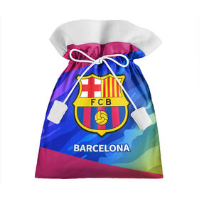 Подарочный 3D мешок с принтом BARCELONA / БАРСЕЛОНА в Тюмени, 100% полиэстер | Размер: 29*39 см | barca | barcelona | barsa | barselona | fcb | logo | messi | барса | барселона | знак | клуб | лого | логотип | логотипы | месси | символ | символы | футбол | футбольная | футбольный