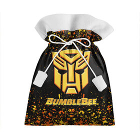 Подарочный 3D мешок с принтом Bumblebee. в Тюмени, 100% полиэстер | Размер: 29*39 см | Тематика изображения на принте: bumblebee | автобот разведчик | автоботы | бамблби | боевик | кино | кино трансформеры | персонаж вселенной трансформеров | приключения | трансформеры | фантастика | фильмы