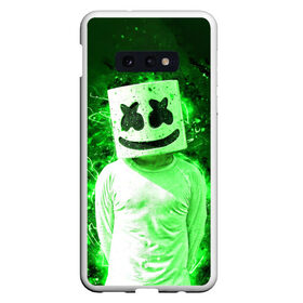 Чехол для Samsung S10E с принтом MARSHMELLO в Тюмени, Силикон | Область печати: задняя сторона чехла, без боковых панелей | fortnite | marshmallo | marshmallow | marshmello | marshmellow | маршмелло | маршмеллоу | розы | фортнайт