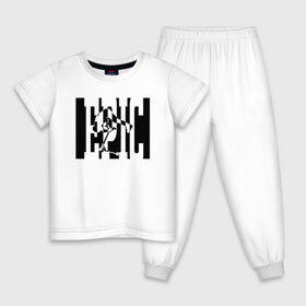 Детская пижама хлопок с принтом Самокат трюковый EPIC в Тюмени, 100% хлопок |  брюки и футболка прямого кроя, без карманов, на брюках мягкая резинка на поясе и по низу штанин
 | 