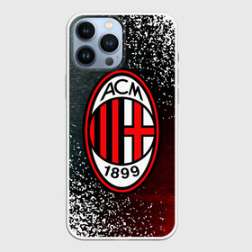 Чехол для iPhone 13 Pro Max с принтом AC MILAN   МИЛАН в Тюмени,  |  | Тематика изображения на принте: ac | ac milan | acm | football | logo | milan | sport | клуб | лого | логотип | логотипы | милан | символ | символы | спорт | форма | футбол | футбольная | футбольный