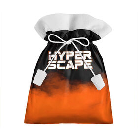 Подарочный 3D мешок с принтом Hyper Scape. в Тюмени, 100% полиэстер | Размер: 29*39 см | esport | games | hyper scape | twitch | игроки | игролюбители | игроманы | игры | киберспорт | королевская битва | корона | твич | хупер скайп | хупер скайпе