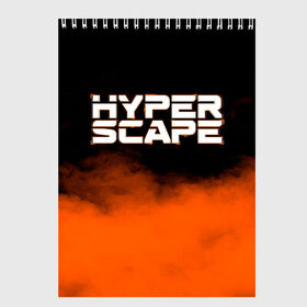 Скетчбук с принтом Hyper Scape в Тюмени, 100% бумага
 | 48 листов, плотность листов — 100 г/м2, плотность картонной обложки — 250 г/м2. Листы скреплены сверху удобной пружинной спиралью | esport | games | hyper scape | twitch | игроки | игролюбители | игроманы | игры | киберспорт | королевская битва | корона | твич | хупер скайп | хупер скайпе