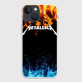 Чехол для iPhone 13 mini с принтом Metallica. в Тюмени,  |  | metallica | music | rock | американская рок группа | метал группа | металлика | музыка | рок | рок группа | трэш метал | хеви метал