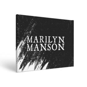 Холст прямоугольный с принтом MARILYN MANSON / М. МЭНСОН в Тюмени, 100% ПВХ |  | logo | manson | marilyn | music | rock | группа | лого | логотип | логотипы | менсон | мерилин | мерлин | музыка | мэнсон | мэрилин | рок | символ