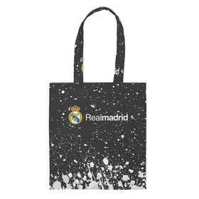 Сумка 3D повседневная с принтом REAL MADRID / РЕАЛ МАДРИД в Тюмени, 100% полиэстер | Плотность: 200 г/м2; Размер: 34×35 см; Высота лямок: 30 см | football | logo | madrid | real | realmadrid | sport | клуб | лого | логотип | логотипы | мадрид | реал | реалмадрид | символ | символы | спорт | форма | футбол | футбольная