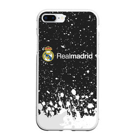 Чехол для iPhone 7Plus/8 Plus матовый с принтом REAL MADRID / РЕАЛ МАДРИД в Тюмени, Силикон | Область печати: задняя сторона чехла, без боковых панелей | Тематика изображения на принте: football | logo | madrid | real | realmadrid | sport | клуб | лого | логотип | логотипы | мадрид | реал | реалмадрид | символ | символы | спорт | форма | футбол | футбольная