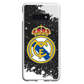 Чехол для Samsung S10E с принтом REAL MADRID / РЕАЛ МАДРИД в Тюмени, Силикон | Область печати: задняя сторона чехла, без боковых панелей | football | logo | madrid | real | realmadrid | sport | клуб | лого | логотип | логотипы | мадрид | реал | реалмадрид | символ | символы | спорт | форма | футбол | футбольная