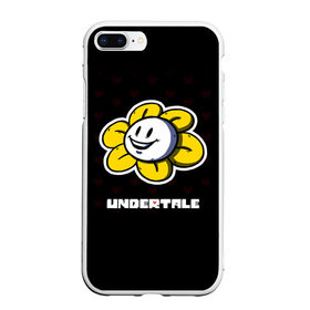 Чехол для iPhone 7Plus/8 Plus матовый с принтом UNDERTALE в Тюмени, Силикон | Область печати: задняя сторона чехла, без боковых панелей | sans | undertale | андертале | андертейл | игра | подземная история | подземная сказка | санс | ундертале