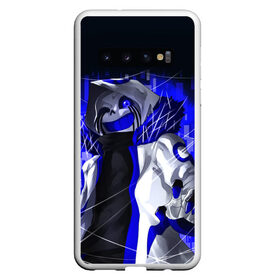 Чехол для Samsung Galaxy S10 с принтом UNDERTALE в Тюмени, Силикон | Область печати: задняя сторона чехла, без боковых панелей | sans | undertale | андертале | андертейл | игра | подземная история | подземная сказка | санс | ундертале