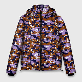 Мужская зимняя куртка 3D с принтом Camouflage for men в Тюмени, верх — 100% полиэстер; подкладка — 100% полиэстер; утеплитель — 100% полиэстер | длина ниже бедра, свободный силуэт Оверсайз. Есть воротник-стойка, отстегивающийся капюшон и ветрозащитная планка. 

Боковые карманы с листочкой на кнопках и внутренний карман на молнии. | boys | military | pattern | абстракция | армия | брызги | военный | войска | волны | краски | маскировка | милитари | мужчинам | небесный | орнамент | паттерн | пацанские | пятна | пятнистый | разноцветные