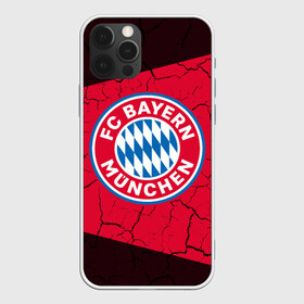 Чехол для iPhone 12 Pro Max с принтом FC BAYERN БАВАРИЯ в Тюмени, Силикон |  | bayern | club | fc | footbal | logo | бавария | знак | клуб | лого | логотип | логотипы | символ | символы | форма | футбол | футбольная | футбольный