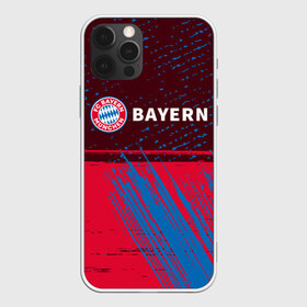 Чехол для iPhone 12 Pro Max с принтом FC BAYERN БАВАРИЯ в Тюмени, Силикон |  | bayern | club | fc | footbal | logo | бавария | знак | клуб | лого | логотип | логотипы | символ | символы | форма | футбол | футбольная | футбольный