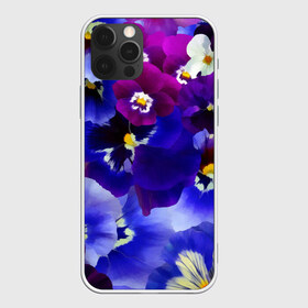 Чехол для iPhone 12 Pro Max с принтом Акварельные Цветы в Тюмени, Силикон |  | flower | flowers | акварель | акварельные цветы | краска | краски | незабудка | рисунок | фиалка | фиалки | цветки | цветочки | цветы