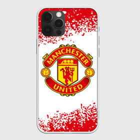 Чехол для iPhone 12 Pro Max с принтом MANCHESTER UNITED в Тюмени, Силикон |  | Тематика изображения на принте: club | footbal | logo | manchester | united | знак | клуб | лого | логотип | логотипы | манчестер | символ | символы | форма | футбол | футбольная | футбольный | юнайтед