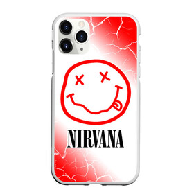 Чехол для iPhone 11 Pro Max матовый с принтом NIRVANA НИРВАНА в Тюмени, Силикон |  | band | cobain | face | kurt | logo | music | nirvana | rock | rocknroll | группа | кобейн | курт | лого | логотип | музыка | музыкальная | нирвана | рожица | рок | рокнролл | символ