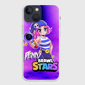 Чехол для iPhone 13 mini с принтом Penny Brawl Stars в Тюмени,  |  | anime | brawl | brawl stars | brawlstars | brawl_stars | panny | peny | аниме | бравл | бравлстарс | девочка | девочка в шкуре медведя | девушка | манга | пени | пини