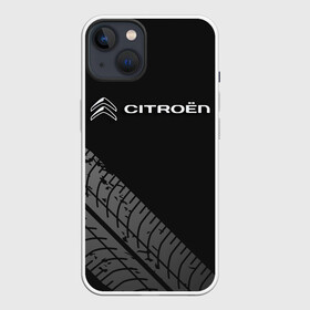 Чехол для iPhone 13 с принтом CITROEN в Тюмени,  |  | Тематика изображения на принте: citroen | авто | автомобиль | логотип | марка | машина | надпись | ситроен | текстура