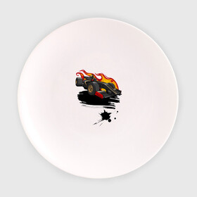 Тарелка 3D с принтом гоночная машина в Тюмени, фарфор | диаметр - 210 мм
диаметр для нанесения принта - 120 мм | hot wheels | гонка | гоночная машина | машины | спортивная машина