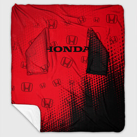 Плед с рукавами с принтом HONDA ХОНДА в Тюмени, 100% полиэстер | Закругленные углы, все края обработаны. Ткань не мнется и не растягивается. Размер 170*145 | accord | auto | civic | crv | honda | jylf | logo | moto | motors | racing | sport | авто | автомобиль | аккорд | гонки | гоночный | лого | логотип | логотипы | марка | мото | моторс | мотоцикл | рщтвф | серия | символ | символы | спорт