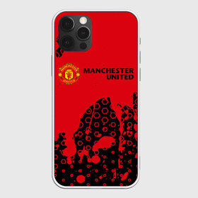 Чехол для iPhone 12 Pro Max с принтом MANCHESTER UNITED в Тюмени, Силикон |  | 