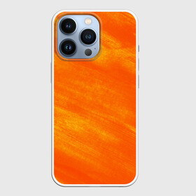 Чехол для iPhone 13 Pro с принтом ОРАНЖЕВАЯ КРАСКА в Тюмени,  |  | акварель | брызги | брызги красок | кляксы | краска | мазки | масляная краска | неон | неоновая | подтеки | пятна | разводы | разноцветный