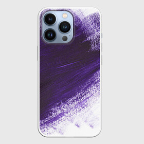 Чехол для iPhone 13 Pro с принтом ФИОЛЕТОВАЯ КРАСКА в Тюмени,  |  | акварель | брызги | брызги красок | кляксы | краска | мазки | масляная краска | неон | неоновая | подтеки | пятна | разводы | разноцветный