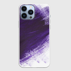 Чехол для iPhone 13 Pro Max с принтом ФИОЛЕТОВАЯ КРАСКА в Тюмени,  |  | акварель | брызги | брызги красок | кляксы | краска | мазки | масляная краска | неон | неоновая | подтеки | пятна | разводы | разноцветный