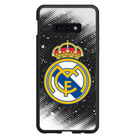 Чехол для Samsung S10E с принтом REAL MADRID / РЕАЛ МАДРИД в Тюмени, Силикон | Область печати: задняя сторона чехла, без боковых панелей | Тематика изображения на принте: football | logo | madrid | real | realmadrid | sport | клуб | лого | логотип | логотипы | мадрид | реал | реалмадрид | символ | символы | спорт | форма | футбол | футбольная