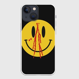 Чехол для iPhone 13 mini с принтом Pop Up Smiley в Тюмени,  |  | Тематика изображения на принте: plohoyparen | smile | v.vlone | vlone pop up smiley | влоне | смайл | смайлик | эмоджи