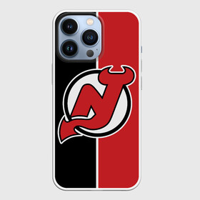 Чехол для iPhone 13 Pro с принтом Нью Джерси Девилз в Тюмени,  |  | devils | hockey | new jersey | new jersey devils | nhl | usa | девилз | нхл | нью джерси | нью джерси девилз | спорт | сша | хоккей | шайба