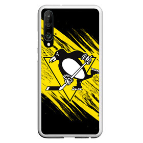 Чехол для Honor P30 с принтом Pittsburgh Penguins Sport в Тюмени, Силикон | Область печати: задняя сторона чехла, без боковых панелей | Тематика изображения на принте: hockey | nhl | penguins | pittsburg | pittsburgh | pittsburgh penguins | usa | нхл | пингвинз | питтсбург | питтсбург пингвинз | спорт | сша | хоккей | шайба