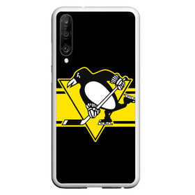 Чехол для Honor P30 с принтом Pittsburgh Penguins Cl в Тюмени, Силикон | Область печати: задняя сторона чехла, без боковых панелей | hockey | nhl | penguins | pittsburg | pittsburgh | pittsburgh penguins | usa | нхл | пингвинз | питтсбург | питтсбург пингвинз | спорт | сша | хоккей | шайба