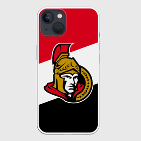 Чехол для iPhone 13 с принтом Оттава Сенаторз в Тюмени,  |  | hockey | nhl | ottawa | ottawa senators | senators | usa | нхл | оттава | оттава сенаторз | сенаторз | спорт | сша | хоккей | шайба