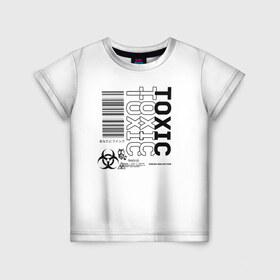 Детская футболка 3D с принтом Toxic World в Тюмени, 100% гипоаллергенный полиэфир | прямой крой, круглый вырез горловины, длина до линии бедер, чуть спущенное плечо, ткань немного тянется | 2020 | aesthetic | japan | tokyo | toxic | токио | токсик | эстетика | япония