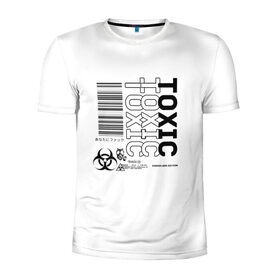 Мужская футболка 3D спортивная с принтом Toxic World в Тюмени, 100% полиэстер с улучшенными характеристиками | приталенный силуэт, круглая горловина, широкие плечи, сужается к линии бедра | 2020 | aesthetic | japan | tokyo | toxic | токио | токсик | эстетика | япония