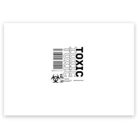 Поздравительная открытка с принтом Toxic World в Тюмени, 100% бумага | плотность бумаги 280 г/м2, матовая, на обратной стороне линовка и место для марки
 | Тематика изображения на принте: 2020 | aesthetic | japan | tokyo | toxic | токио | токсик | эстетика | япония