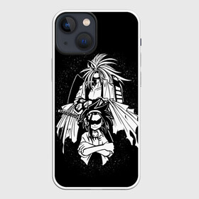 Чехол для iPhone 13 mini с принтом Йо Асакура и Амидамару в Тюмени,  |  | amidamaru | anime | asackura | bason | hao | king | shaman | yo | zik | амидамару | аниме | асакура | басон | дух | духи | зик | йо | кинг | король | морти | рэн | рю | тао | хао | шаман | шаманов