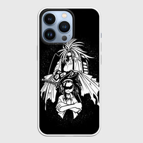 Чехол для iPhone 13 Pro с принтом Йо Асакура и Амидамару в Тюмени,  |  | amidamaru | anime | asackura | bason | hao | king | shaman | yo | zik | амидамару | аниме | асакура | басон | дух | духи | зик | йо | кинг | король | морти | рэн | рю | тао | хао | шаман | шаманов